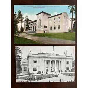 1909 Postcards Real Photo Alaska Yukon Pacific Exposition Seattle Washington